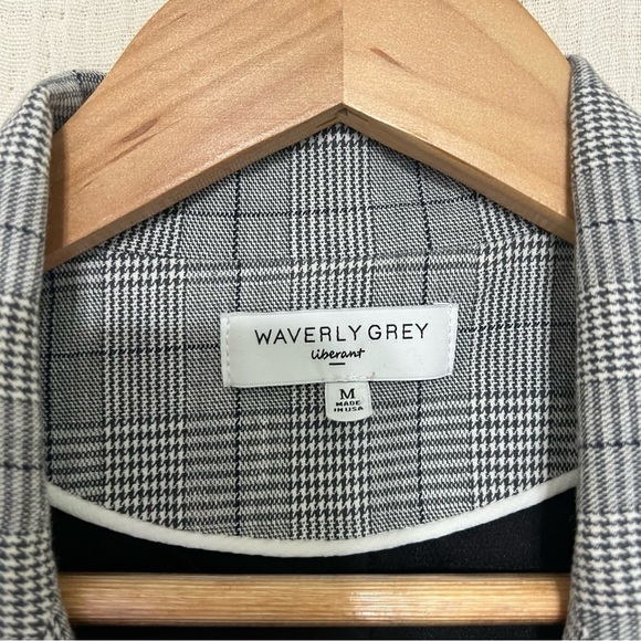 Waverly Gray Riley Plaid Vest size M - Picture 4 of 4